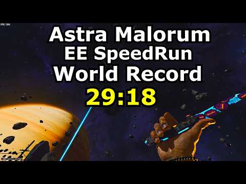 Astra Malorum Solo Easter Egg SpeedRun World Record 29:18 No Gums