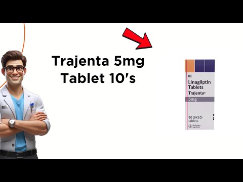 Trajenta 5mg tablet, packaging size: 9*10's