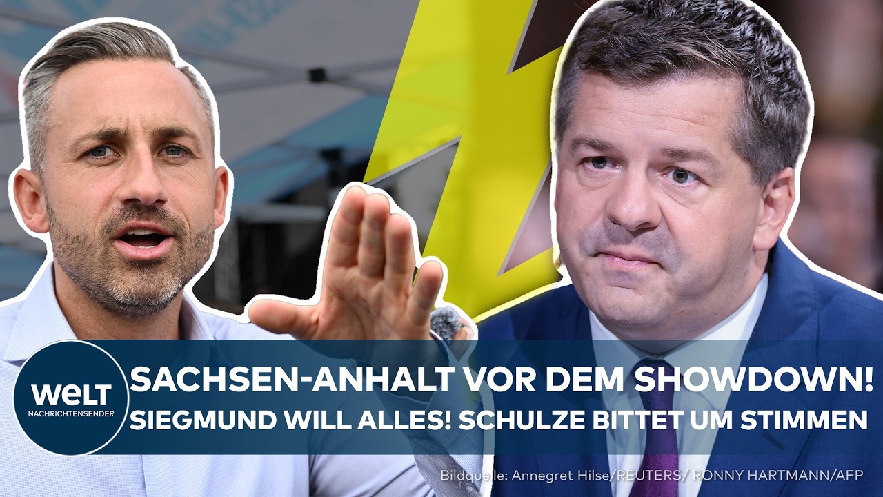 SACHSEN-ANHALT VOR DEM SHOWDOWN: AfD, CDU und Linke kämpfen um die Macht!
