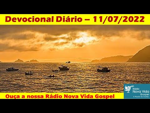 Devocional Diário - Rádio Nova Vida Gospel – 11/07/2022