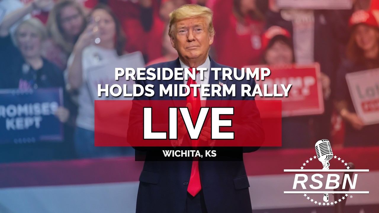 LIVE: President Trump Holds a Rally in Wichita, KS - 10/19/26