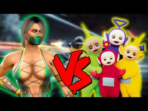 Jade Vs Teletubbies Apocalypse - Epic Battle - Mortal Kombat Costume Skin Mod