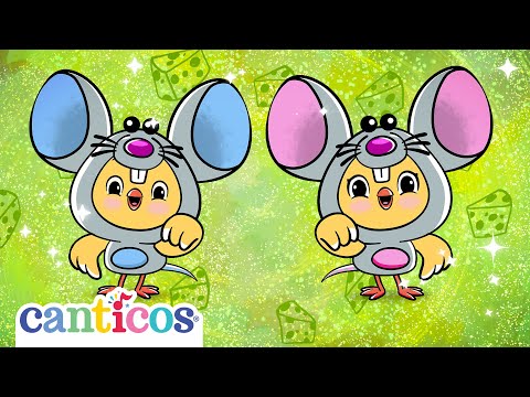 (New)🐀 Twist de los Cinco Ratoncitos🐀 La vaca Lola🐄Música para niños | Canticos