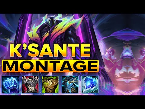 High Elo K'Sante Montage 2023 - Best K'Sante Plays Season 13