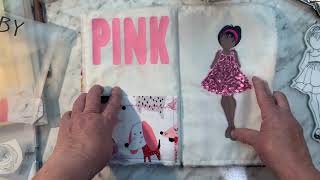 Creating a Color Matching Book for Children using Julie Nutting Stamps