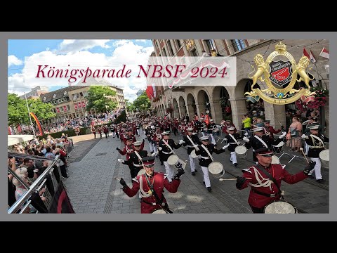 Bundesfanfarenkorps Neuss Furth 1952 e.V. - Königsparade - Neusser Bürger-Schützenfest 2024