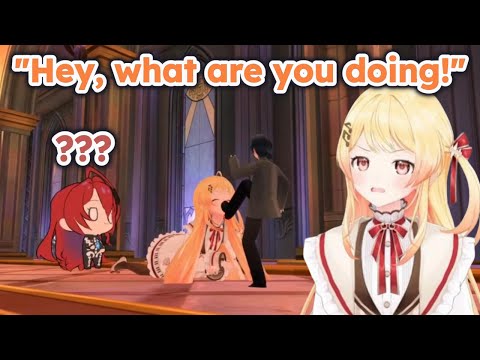 Kanade and Elizabeth's cute moment got interrupted by Ao-kun