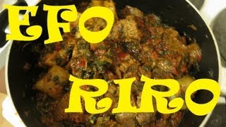 How to Cook Nigerian Ẹ̀fọ́ Rírò with Assorted Meat | Nigerian Food Recipes