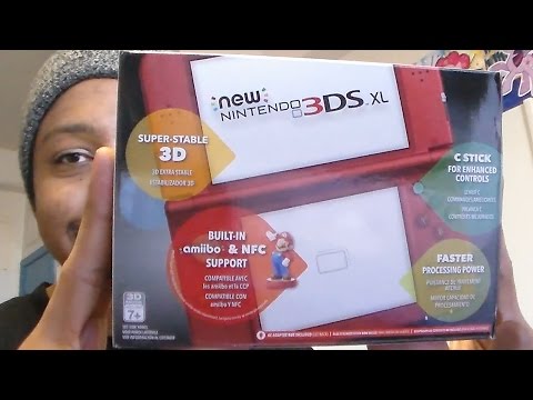 I Got The NEW Nintendo 3DS XL - Unboxing, First Look, Smash Bros Gameplay