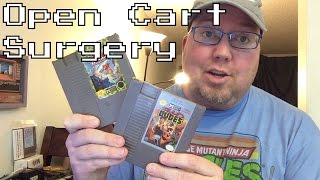 Open Cart Surgery - Cobra Command and Bad Dudes for NES