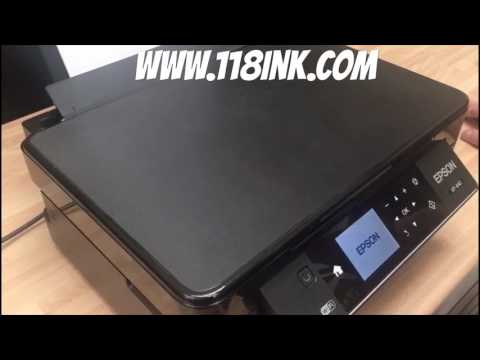 How to move the ink cartridge cradle /  cartridge / paper jam on an Epson printer