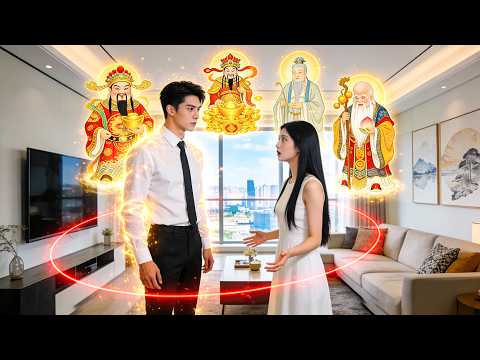 【FULL】Gifting Chinese Gods, I Get a Wife, $100B, and the Eyes of a Monkey King!#minidrama