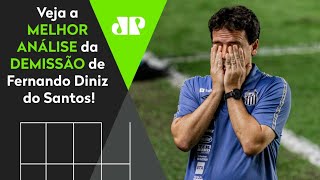 Fernando Diniz é demitido: ‘Ele foi atropelado pelo Flamengo, e o Santos não está bem’
