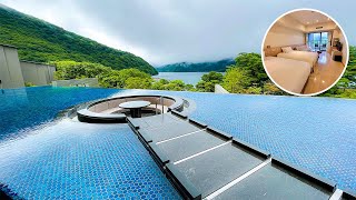 Ashi Gölü'nün Panoramik Manzaralı Japon Onsen Ryokan'da Konaklama | Hakone Ashin