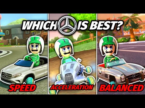 Which Mercedes Kart is Best in Mario Kart 8 Deluxe?