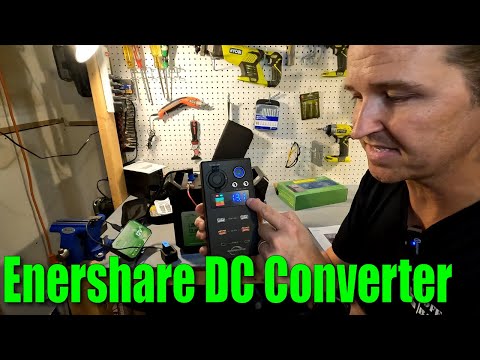 Enershare DC Combiner Box.  Power up to 10 devices at the same time!