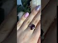 Серебряное кольцо с гранатом nano 4.12ct