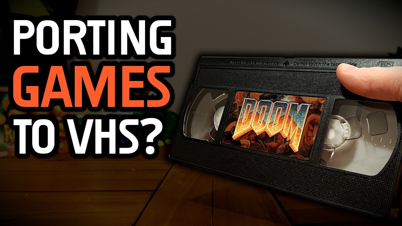 Can We Port Video Games to VHS? - YouTube