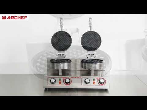 Twin Round Shape Waffle Maker WF-2
