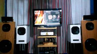 here comes the rain again played in audio nirvana neo 8