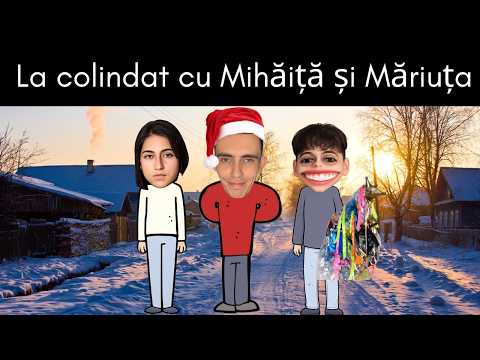 LA COLINDAT: Cu Mihăiță și Măriuța, în noaptea de Ajun