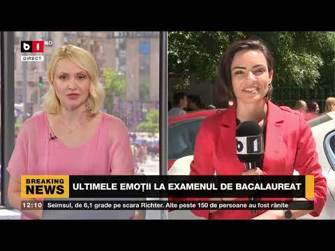 ȘTIRI B1 ORA 12.00 CU IRINA PETRARU.  22 iunie 2022