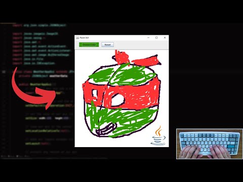 Painting Using Java