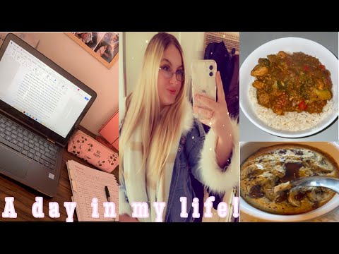 A DAY IN THE LIFE OF STUDENT NURSE/ WHAT I EAT IN A DAY! | YORK UNIVERSITY | Claire Louise