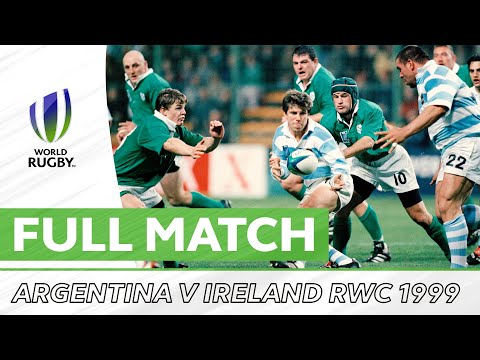 Rugby World Cup 1999 Quarter Final Play-Off: Argentina v Ireland