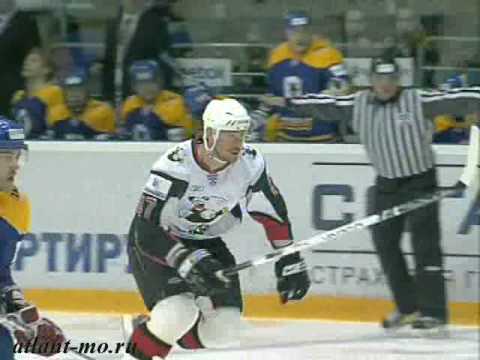 KHL 1/8 Play off (1): ATLANT-TRAKTOR 3:0 , 2009/03/01