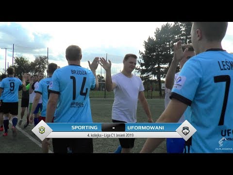 Sporting Kowalewo - Uformowani - Liga C1 (4. kolejka Jesień 2019)