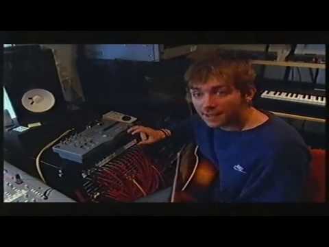 Damon Albarn recording Gorillaz demos in 1999