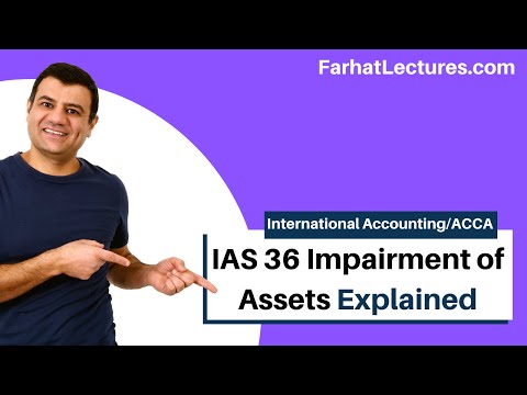 IAS 36  Impairment of Assets