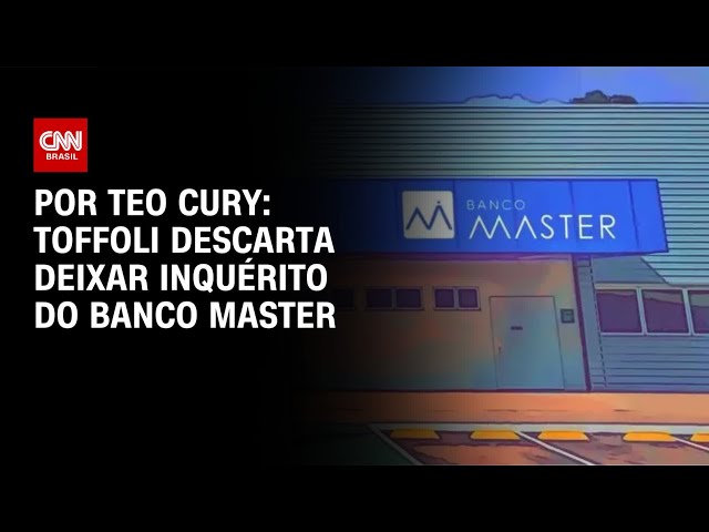 Toffoli descarta deixar relatoria de investigação sobre Banco Master | CNN NOVO DIA