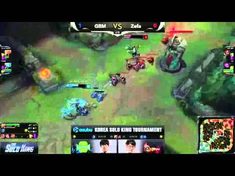 Korea Solo King Day 4 GBM v Zefa Game 2