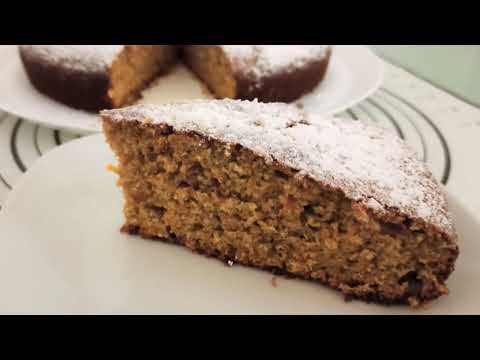 TORTA DI CAROTE CON FARINA INTEGRALE