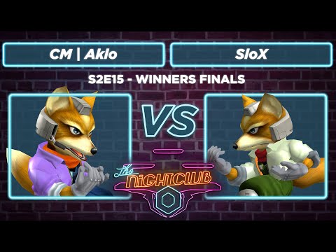 The Nightclub S2E15: SloX (Neutral) vs CM | Aklo (Blue) - Winners Finals SSBM