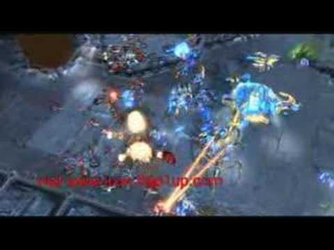 starcraft 2 AMAZING BATTLE gameplay