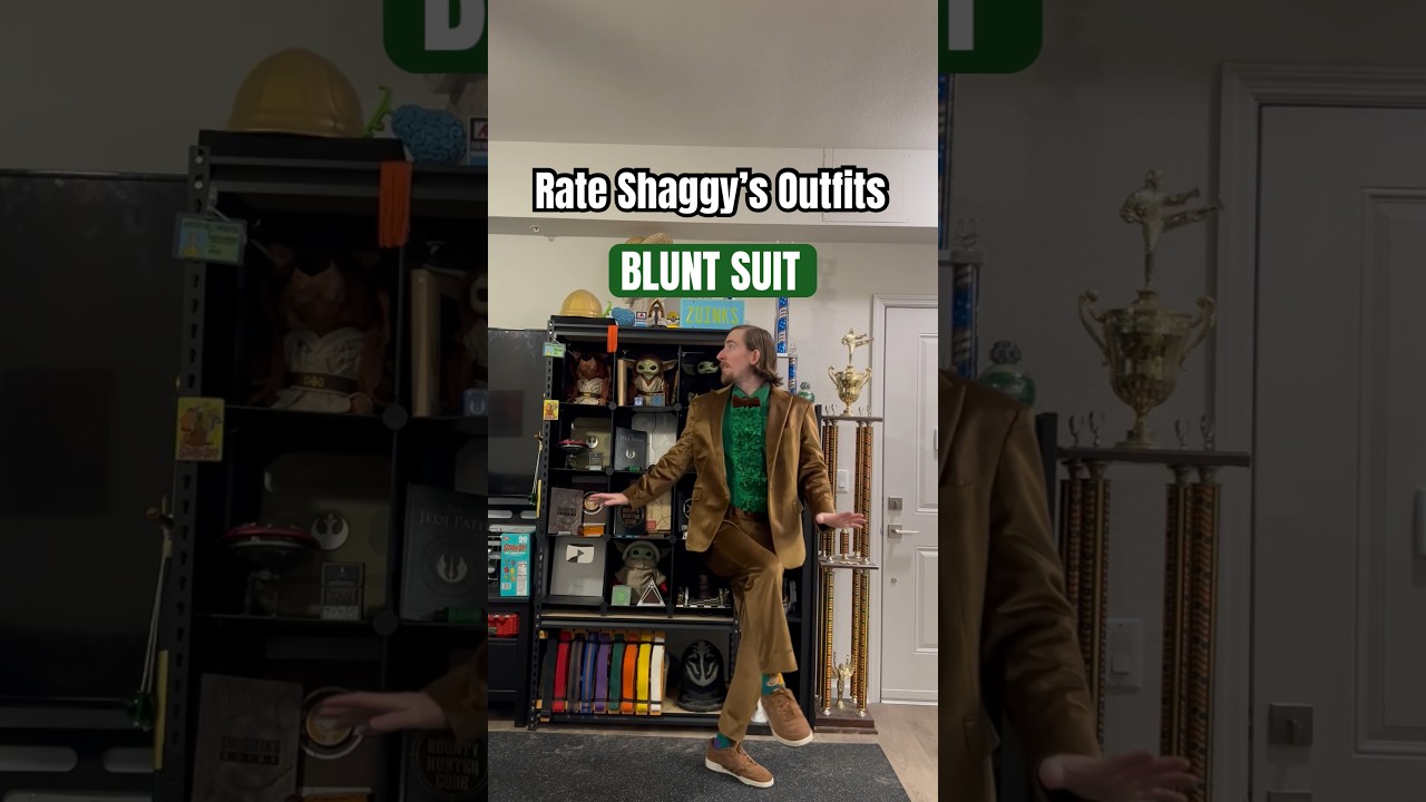 Live-Action Shaggy Outfits! #scoobydoo #shaggy