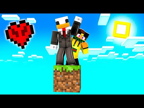 GIOCHIAMO A MINECRAFT CON 1 SOLO BLOCCO IN HARDCORE