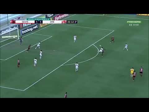 GOLS: Oeste 3 x 3 CRB - Série B - 32° rodada