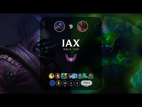 Jax Top vs Malphite - EUW Master Patch 13.13