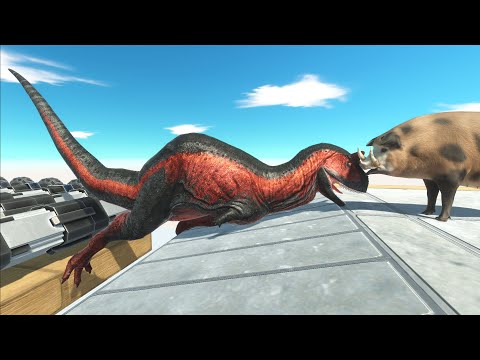 Speedway Roller Trap - Animal Revolt Battle Simulator