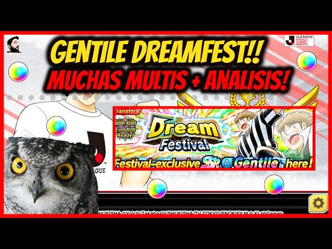 🔴Vigilia - Gentile DreamFest [TOP] - Tiramos 400 DB! y lo Analizamos! -Captain Tsubasa Dream Team