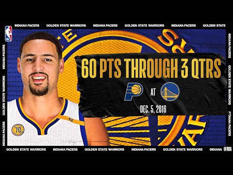 Klay Scores Career-High 60 PTS On 11 Dribbles In 3 Quarters | #NBATogetherLive Classic Game