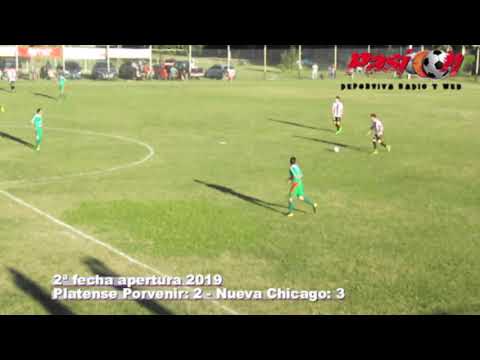 edicion Platense Porvenir vs Nuevaq Chicago apertura 2019