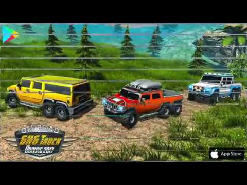 Offroad 6x6 Truck Driving 2017 Video