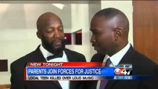 Jordan Davis - Trayvon Memorial & Meeting Between Jordan Davis & Trayvon Martin Parents