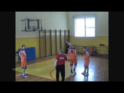 Liga Okręgowa Koszykówki 2010/2011  GZOKSTiP Konopiska - OSiR Kłobuck  1 kwarta
