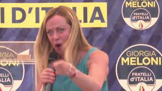 Seguite Giorgia Meloni in diretta da Messina davanti ai cittadini che la applaudono convinti